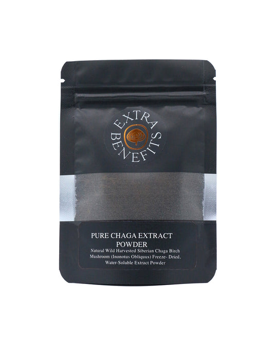 PURE SIBERIAN CHAGA Freeze-Dried Extract Powder 1 oz